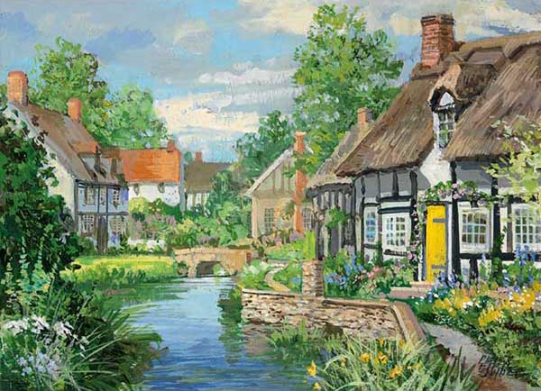 Riverside Cottage 2 x 500-Piece Puzzle