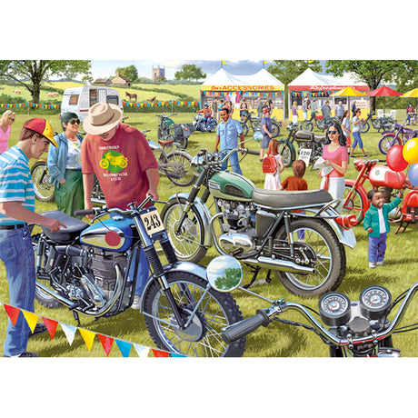 The Motorcycle Show 2 x 500-Piece Puzzle