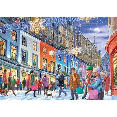 Noël à Édimbourg<br>Casse-tête de 1000 pièces 