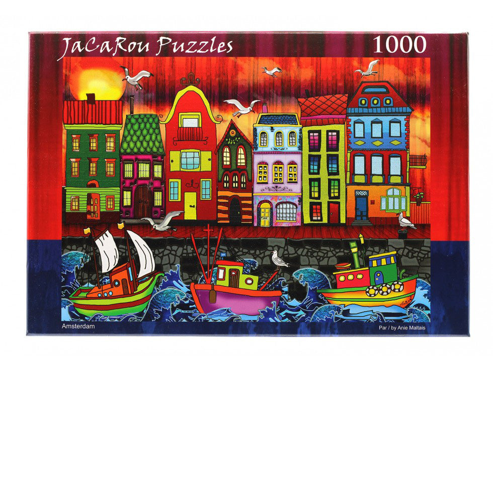Amsterdam City 1000-Piece Puzzle