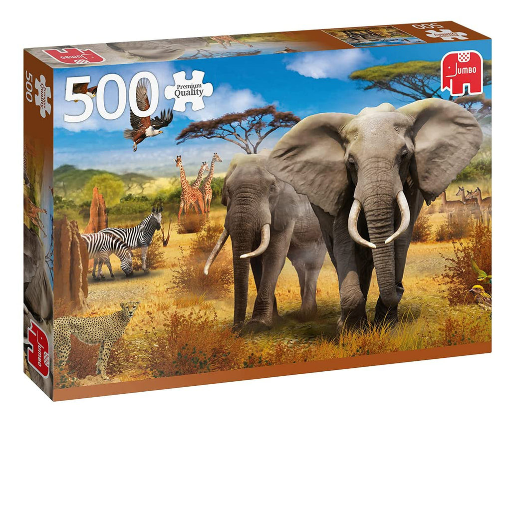 African Savannah 500-Piece Puzzle