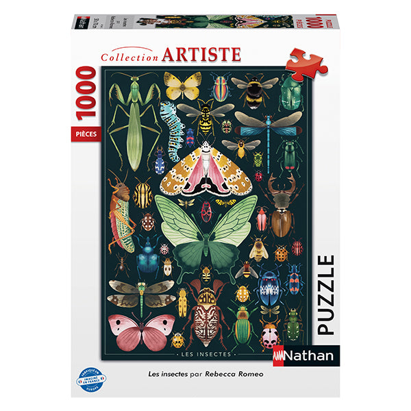 Les insectes, Rebecca Romeo 1000-Piece Puzzle