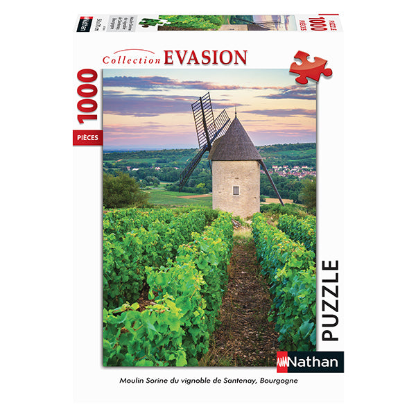 Moulin Sorine,vignoble Santenay 1000-Piece Puzzle
