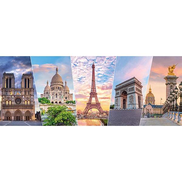 Les monuments de Paris<br>Casse-tête de 1000 pièces