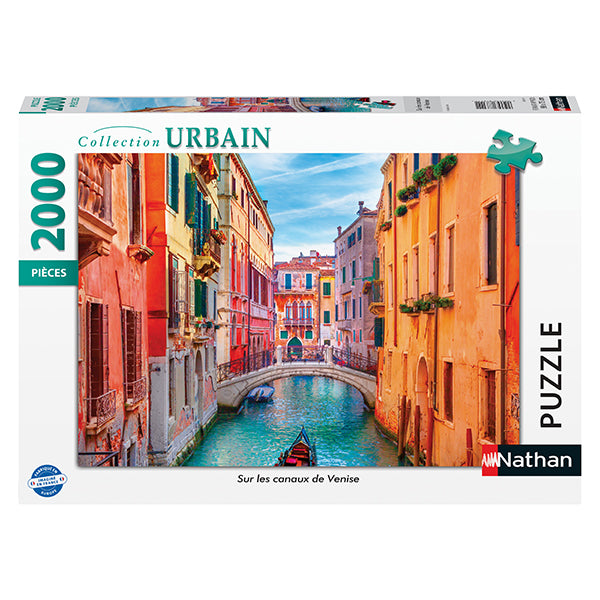 Sur les canaux de Venise 2000-Piece Puzzle