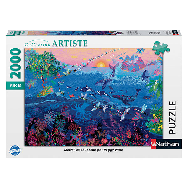 Merveilles de l'ocean, Peggy Nille 2000-Piece Puzzle