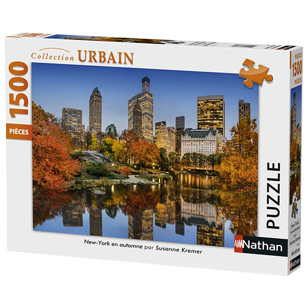 New York en automne 1500-Piece Puzzle