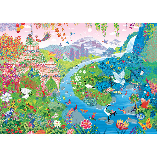 Jardin enchanté, Peggy Nille 1500-Piece Puzzle