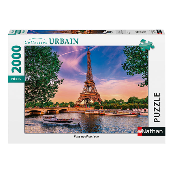 Paris au fil de l'eau 2000-Piece Puzzle