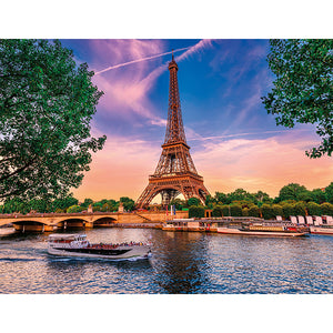 Paris au fil de l'eau 2000-Piece Puzzle