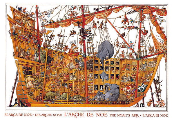 L'arche de Noé<br>Casse-tête de 2000 pièces 