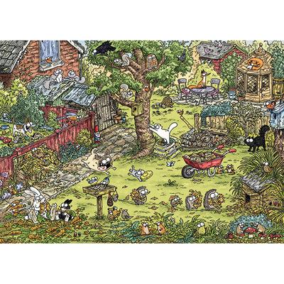 Simon's Cat - Garden Adventure - Casse-tête de 1000 pièces