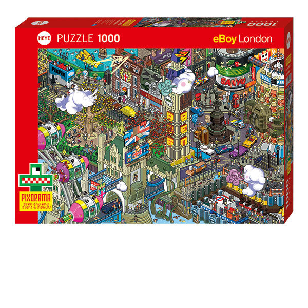 London Quest 1000-Piece Puzzle