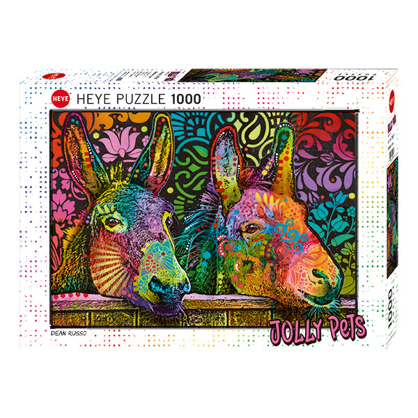 Donkey Love, Jolly Pets 1000-Piece Puzzle