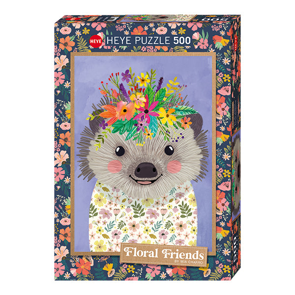 Funny Hedgehog 500-Piece Puzzle