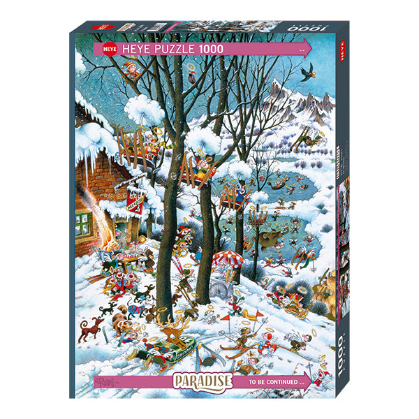 Paradise, In Winter 1000-Piece Puzzle