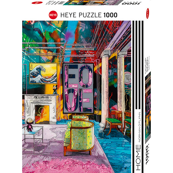 Room with Wave 1000-Piece Puzzle