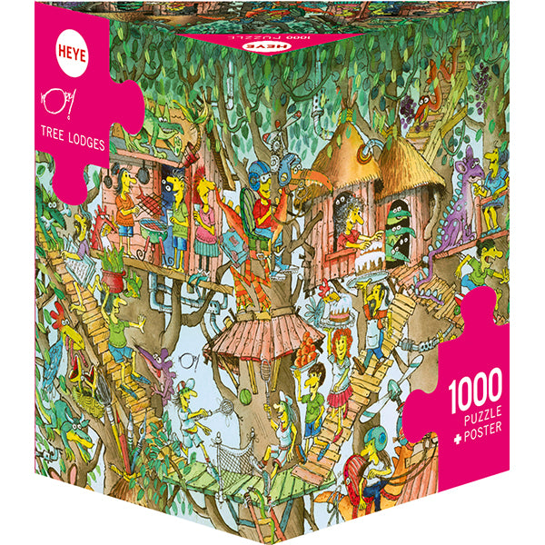 Tree Lodges 1000-Piece Puzzle