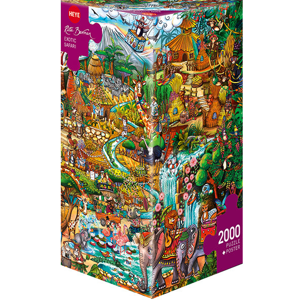 Exotic Safari 2000-Piece Puzzle
