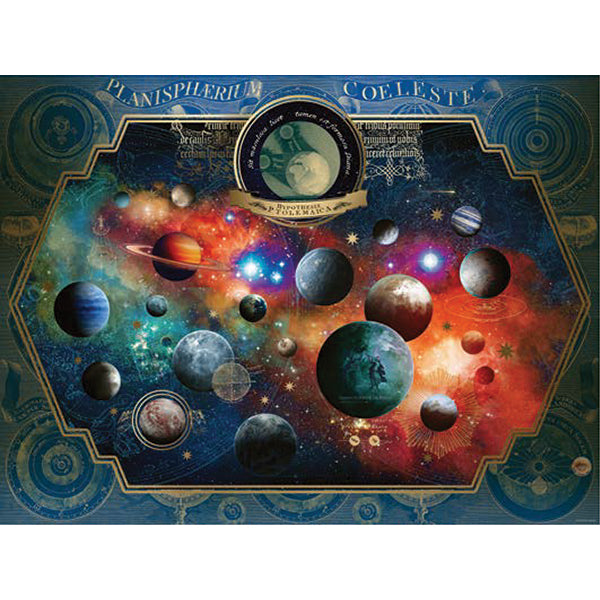 Space World, Map Art <br>Casse-tête de 1500 pièces 