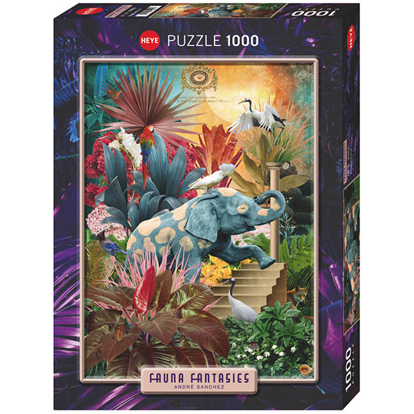Elephantaisy, Fauna Fantasies 1000-Piece Puzzle