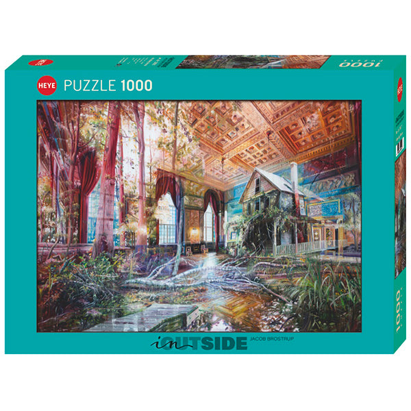 Intruding House, In/Outside 1000-Piece Puzzle