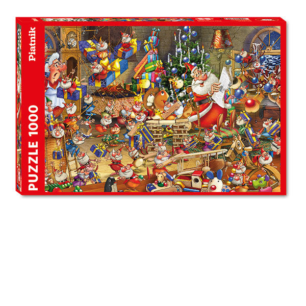 Christmas Chaos 1000-Piece Puzzle