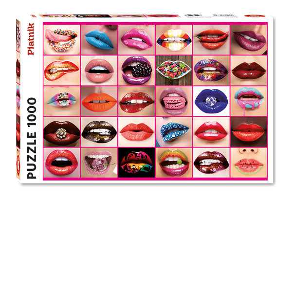 Beauty Lips 1000-Piece Puzzle
