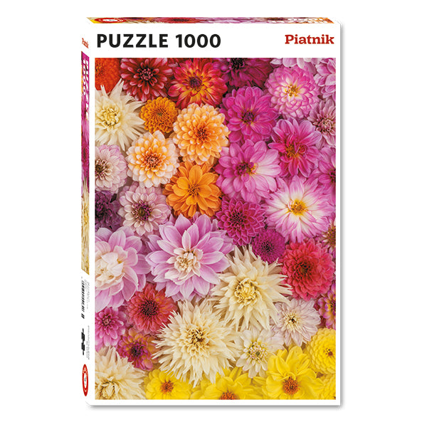 Dahlia 1000-Piece Puzzle by Piatnik | RoseWillie