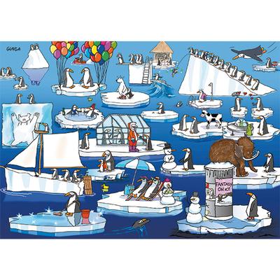 Everyday life in Antarctic 1000-Piece Puzzle