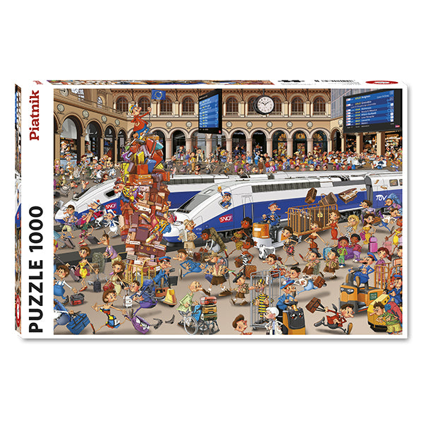 Railway Station - Ruyer 1000-Piece Puzzle