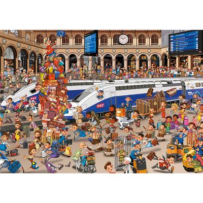 Railway Station - Ruyer 1000-Piece Puzzle