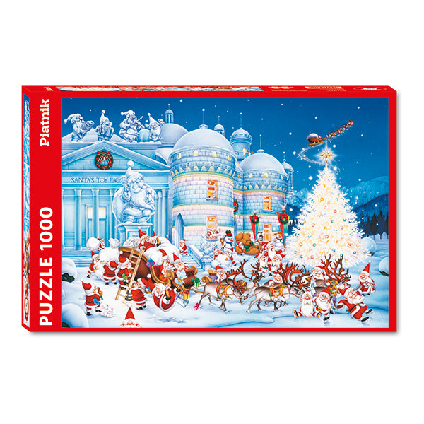 Santa's Toy Factory 1000-Piece Puzzle