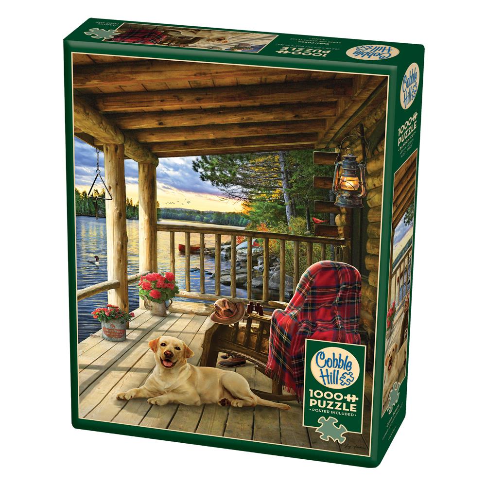 Cabin Porch 1000-Piece Puzzle