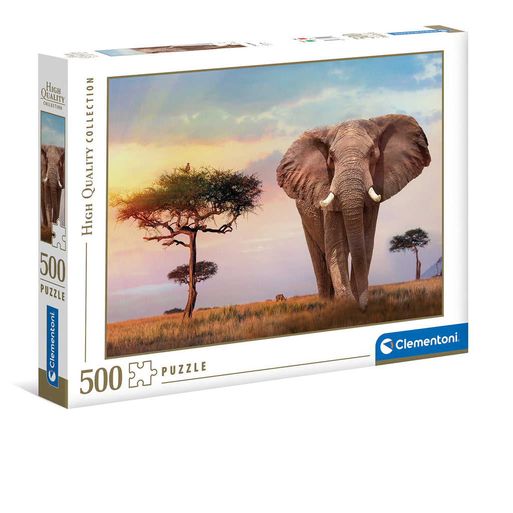African Sunset 500-Piece Puzzle