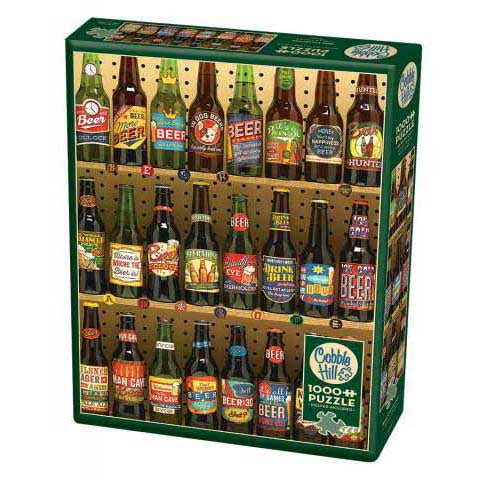 Beer Collection 1000-Piece Puzzle OLD BOX