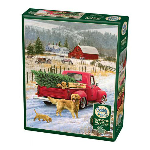 Christmas on the Farm 1000-Piece Puzzle