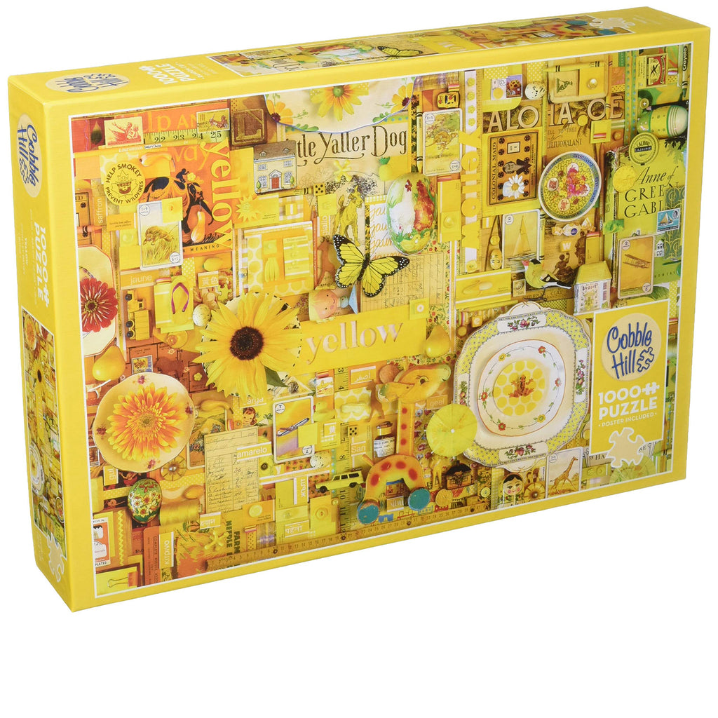 Yellow 1000-Piece Puzzle