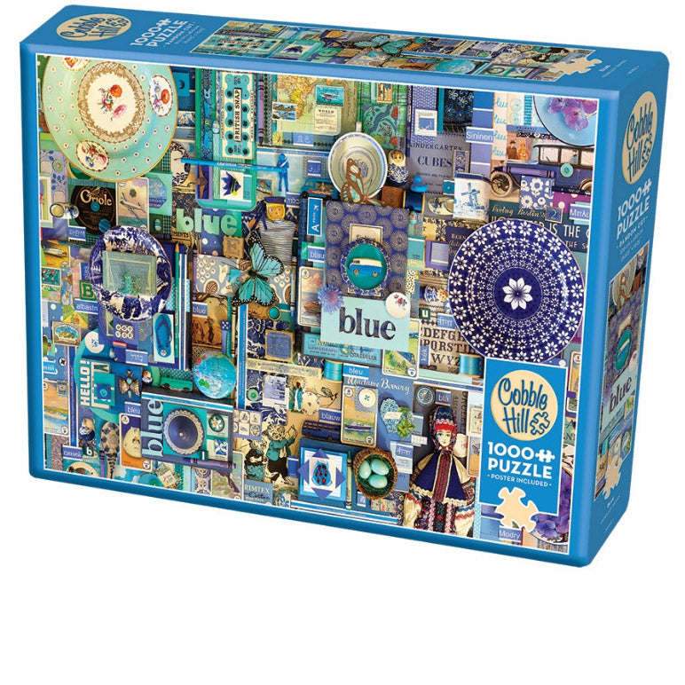 Blue 1000-Piece Puzzle