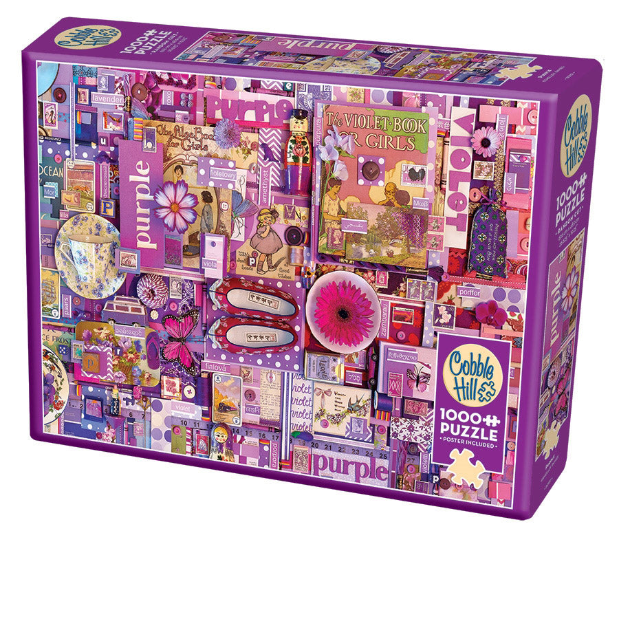 Purple 1000-Piece Puzzle