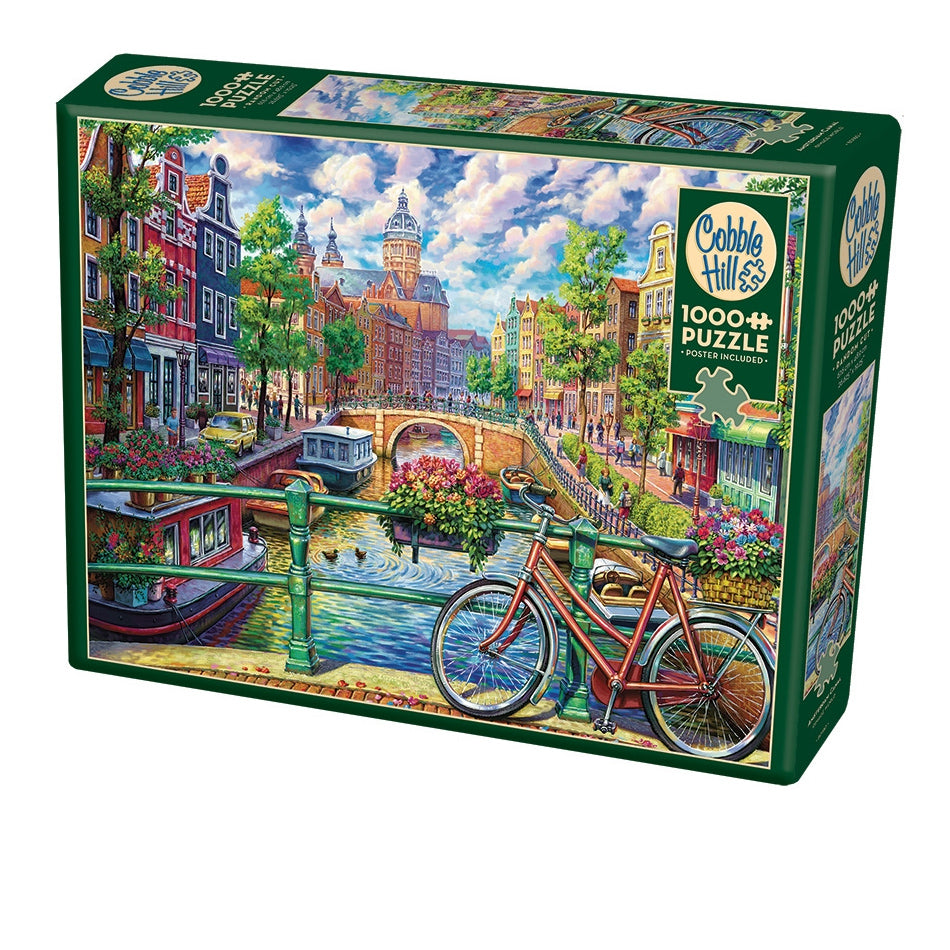 Amsterdam Canal 1000-Piece Puzzle