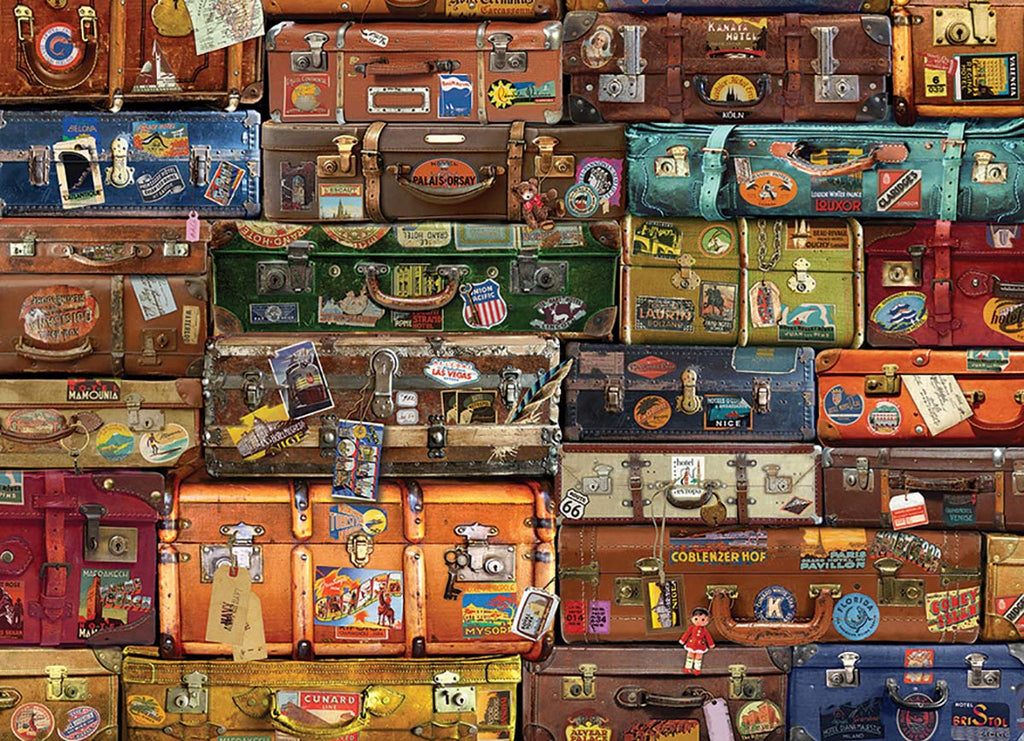 Luggage 1000-Piece Puzzle