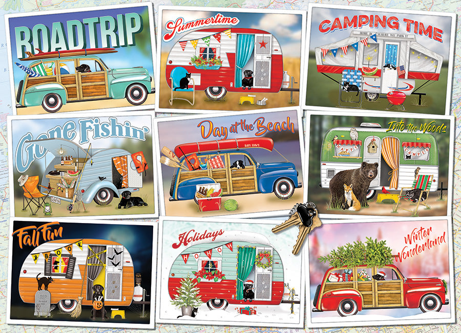 Hitting the Road 1000-Piece Puzzle