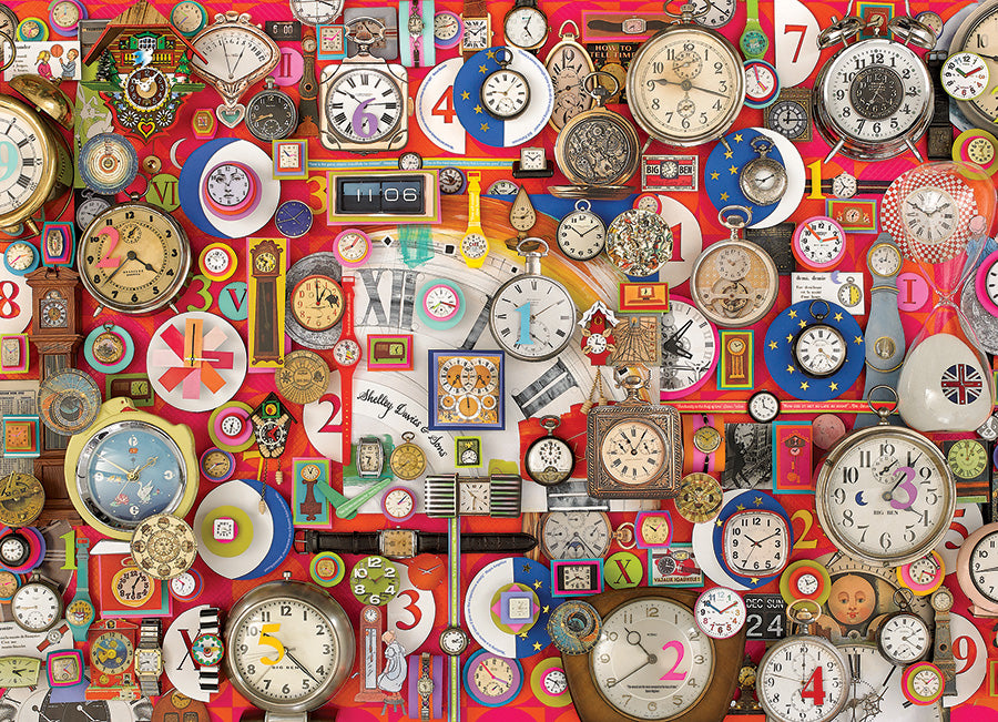 Timepieces 1000-Piece Puzzle