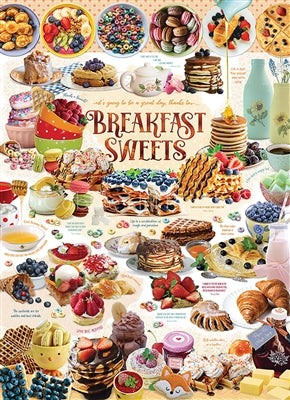 Breakfast Sweets 1000-Piece Puzzle