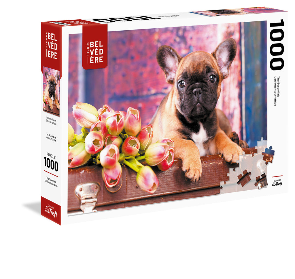 Romantic Puppy 1000-Piece Puzzle