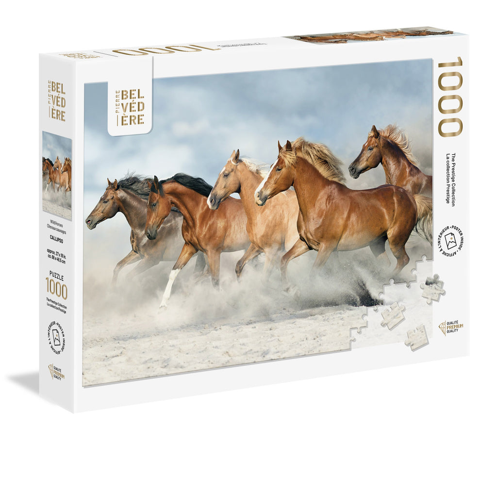 Wild Horses 1000-Piece Puzzle