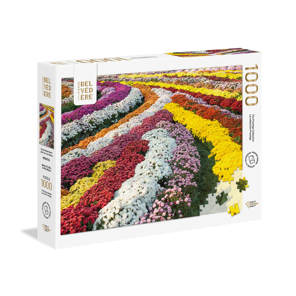 Chrysanthemums garden 1000-Piece Puzzle