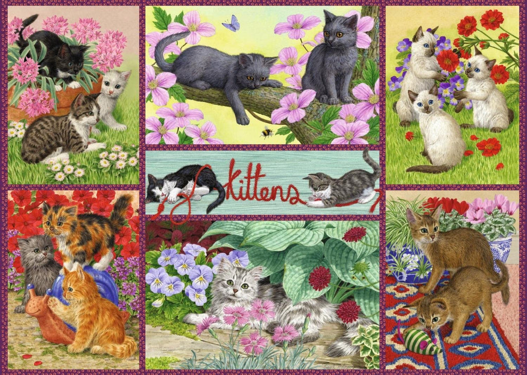 Playful Kittens 500-Piece Puzzle