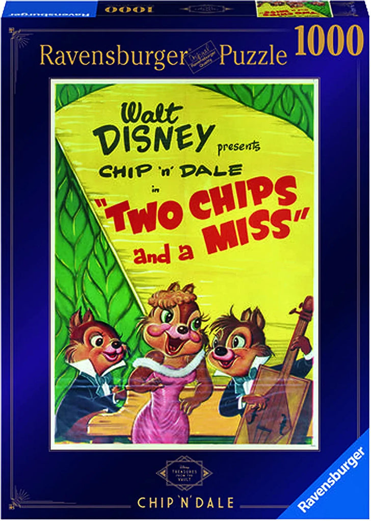 Chip & Dale - Treasures from The Vault 1000-Piece Puzzle